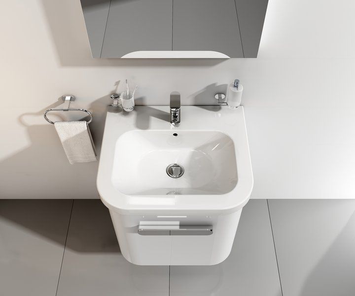 Мебель для ванной Ravak Chrome 55 белая фото CULTO