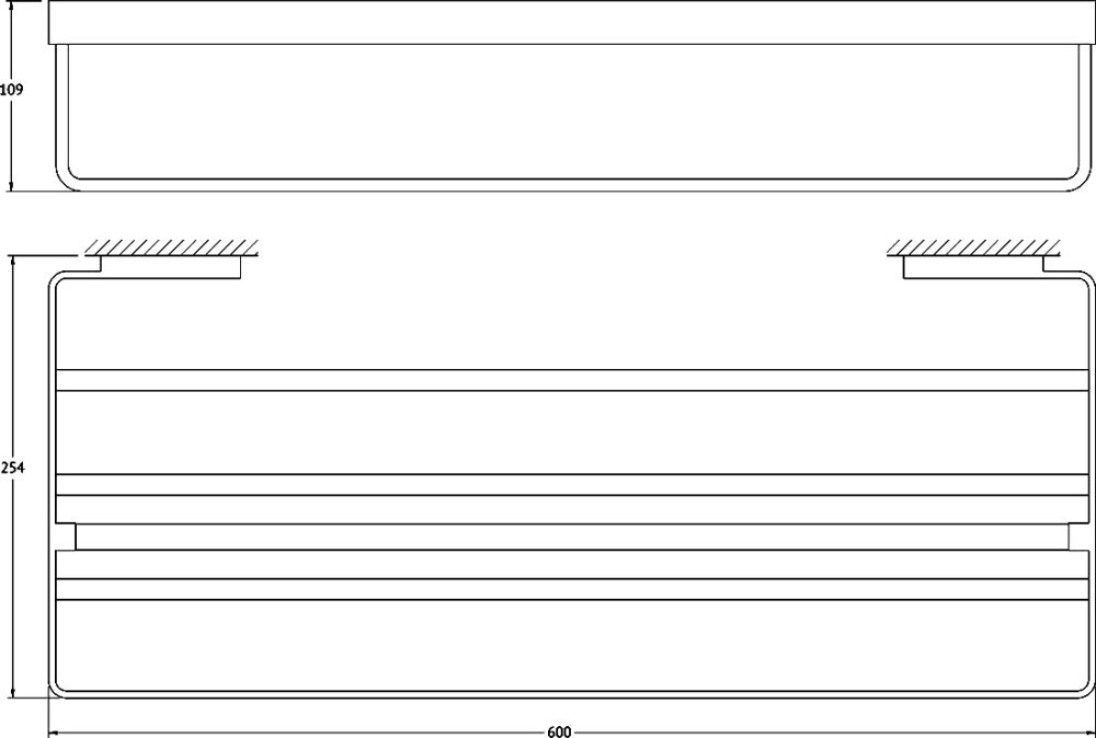 Полка Artwelle Regen 838160A фото CULTO