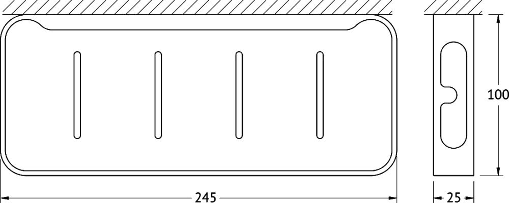 Полка Artwelle Regen 8324 фото CULTO