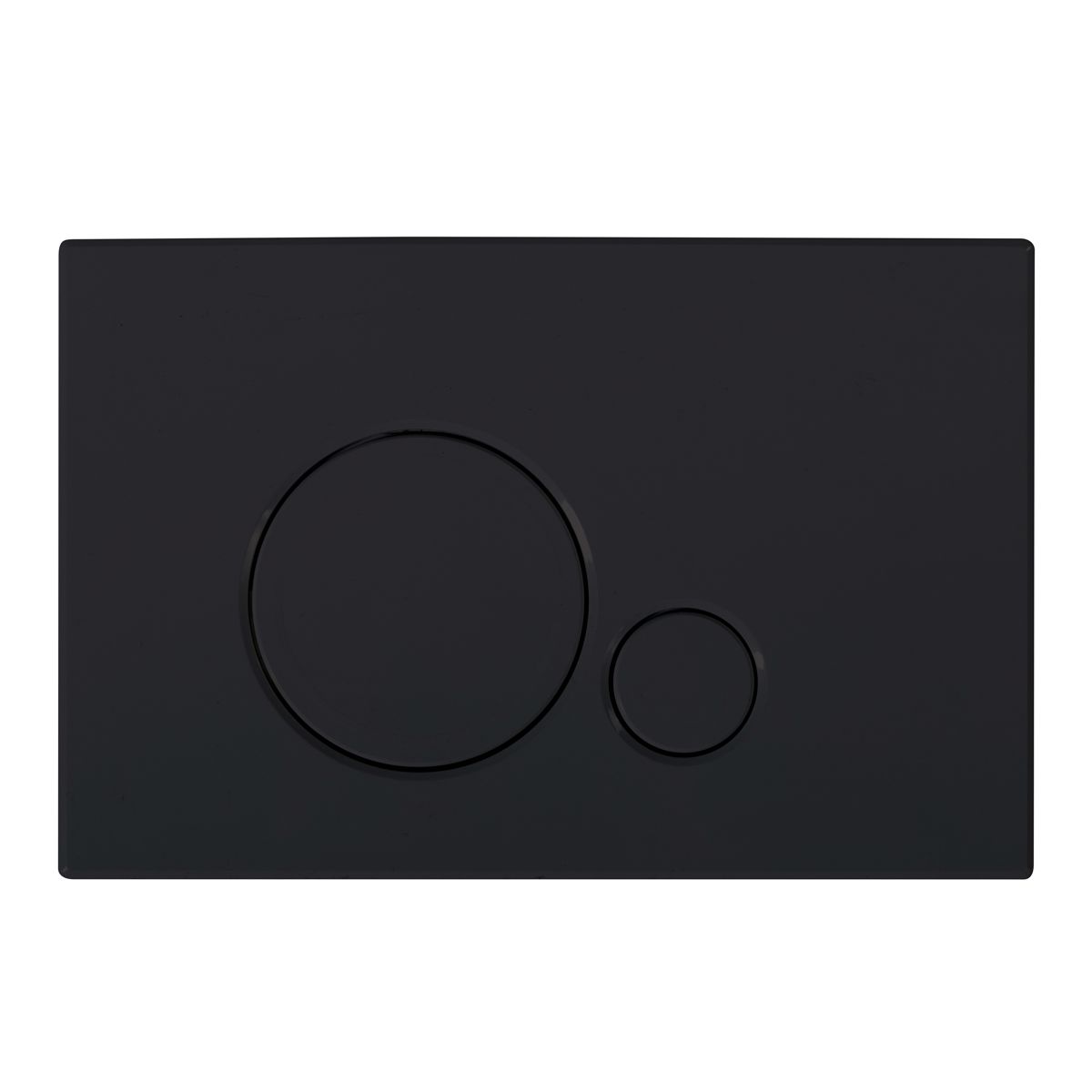 картинка Кнопка смыва BelBagno SFERA, цвет-черный матовый Tocco Morbido премиум класса