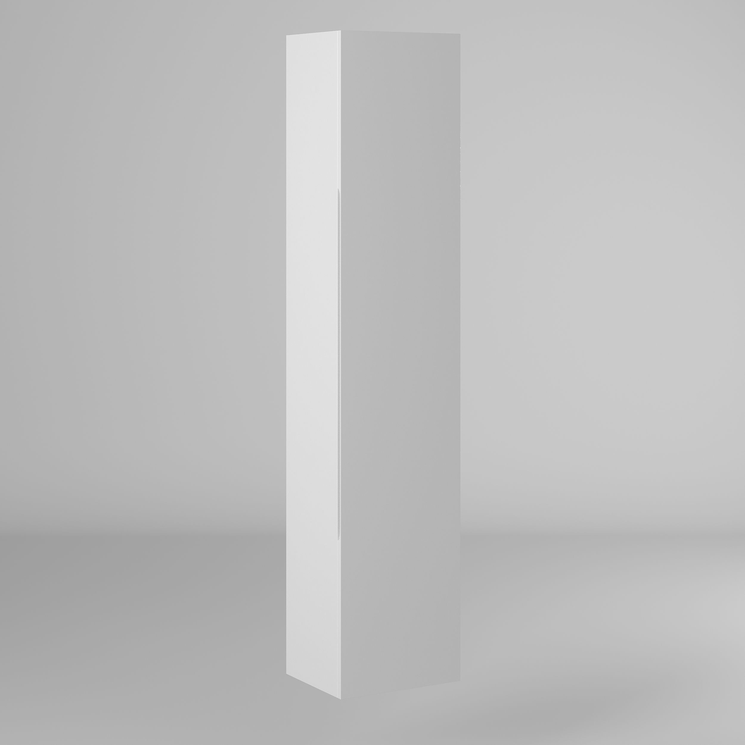 Пенал Briz Бьелла 35 см, белый глянец фото CULTO